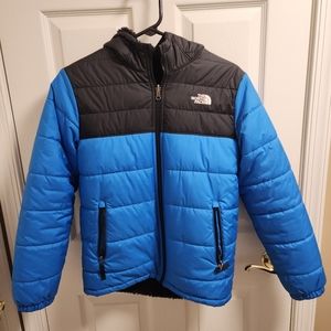 The North Face boys reversible hooded jacket